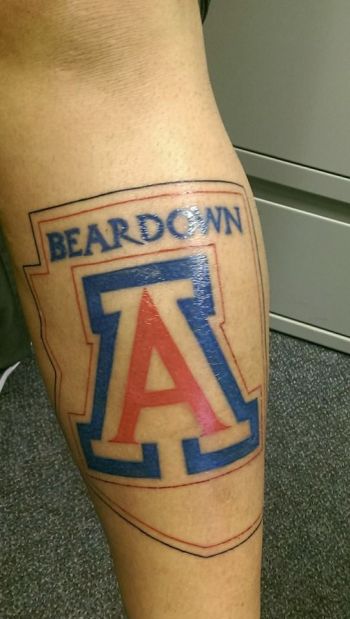 UA fan tattoos